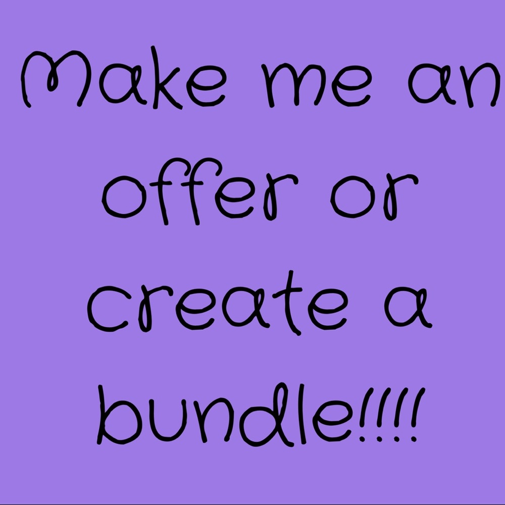 $4 SALE!!! WILL DISCOUNT BUNDLES EVEN MORE.
